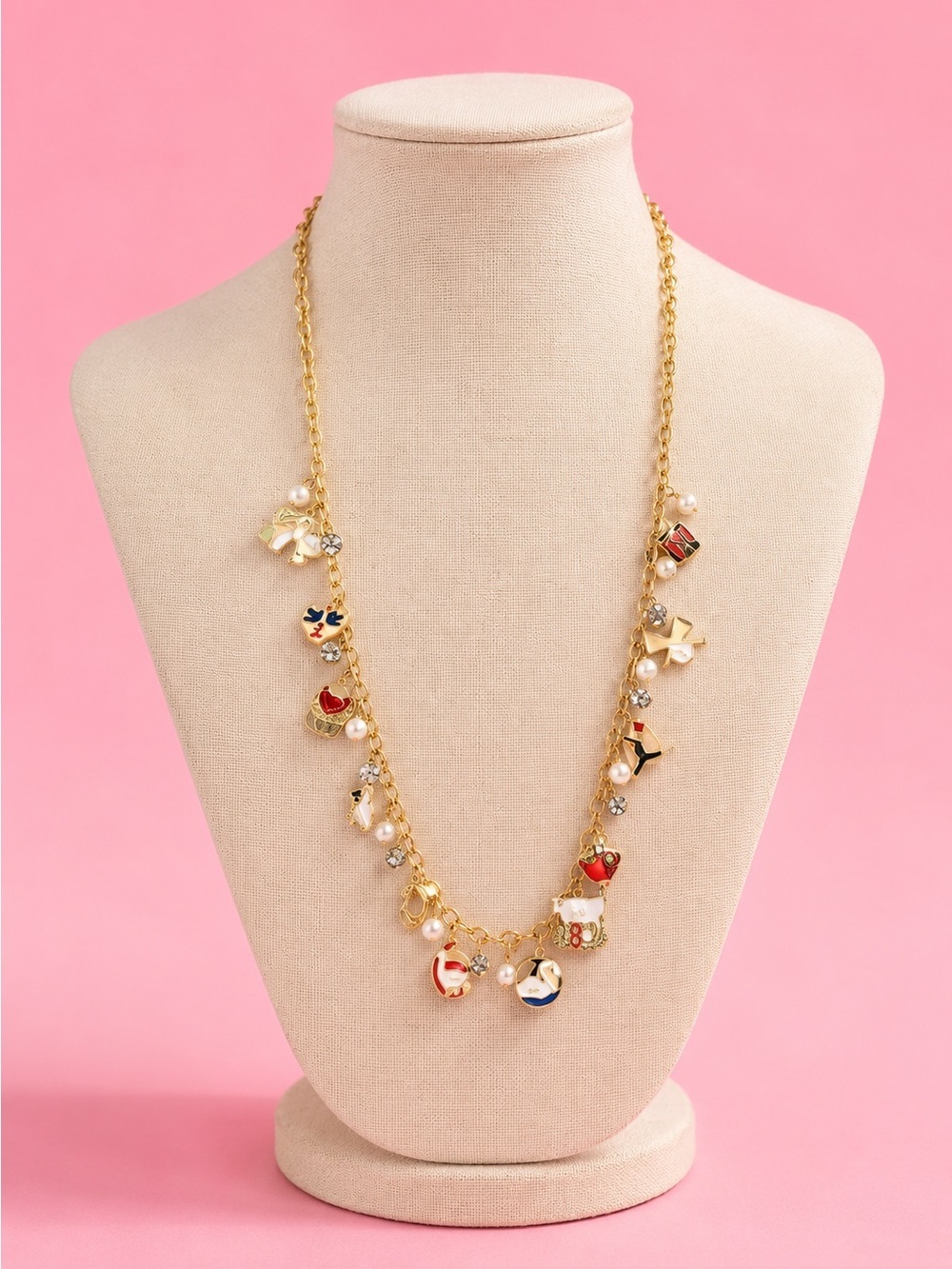 Summer Charm Gold Necklace